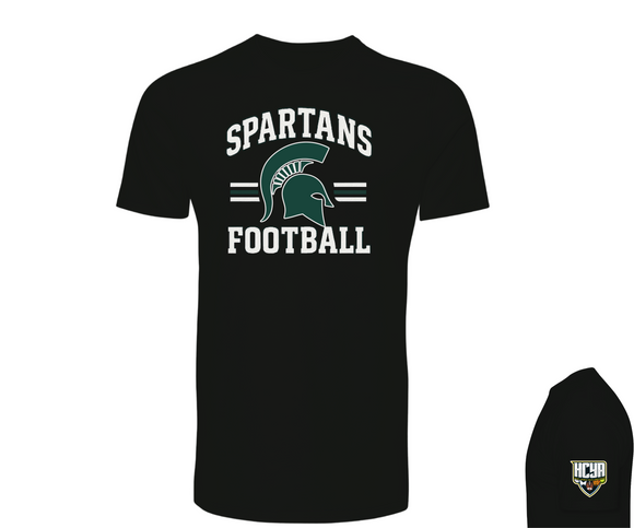 Spartans Football Tee